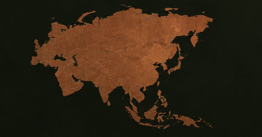 Map of Asia